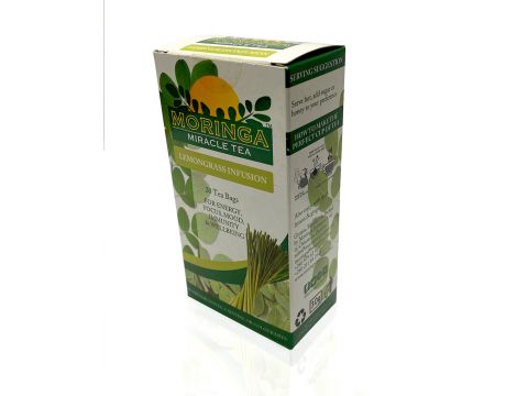 Herbata moringa – trawa cytrynowa