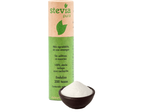 Stewia w proszku - Pura 10 gram 200 filiżanek, 100% ekstrakt w proszku